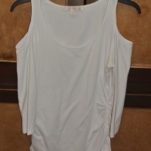 Boston Proper Cold Shoulder top